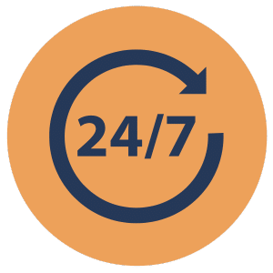 24/7 dienstverlening